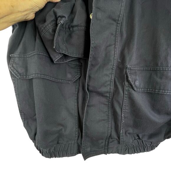 Bulwark Protective Apparel Blue Full Zip Jacket Men's Large FR Flame Resistant - Picture 4 of 15